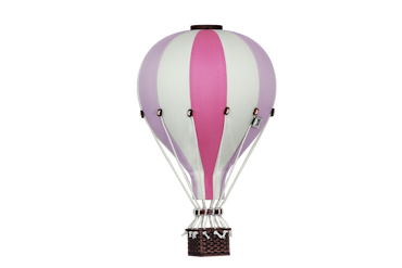 SUPERBALLOON Luftballong Medium Gräddvit/Rosa/Lila