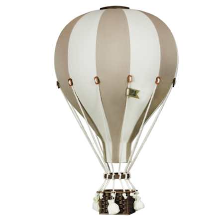 SUPERBALLOON Luftballong Stor gräddvit/beige