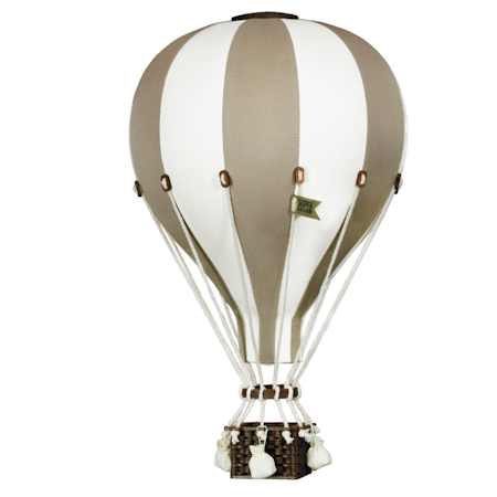 SUPERBALLOON Luftballong Stor Beige/vit