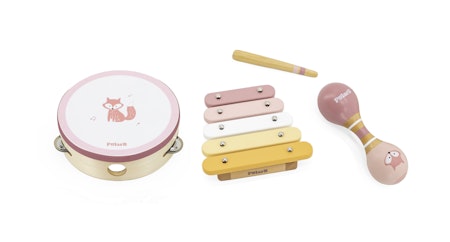 Musikset räv rosa