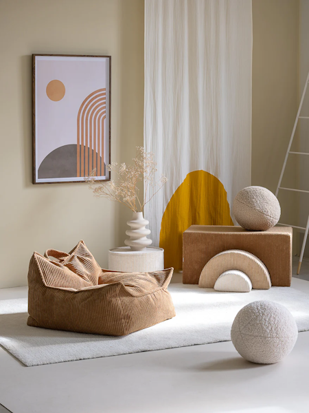 Wigiwama Beanbag fåtölj Toffee manchester