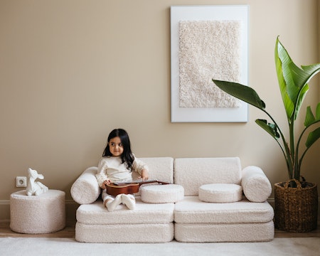 Wigiwama Cream White Settee
