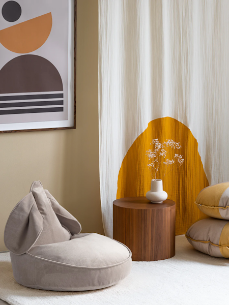 Wigiwama Bunny Beanbag dusty beige