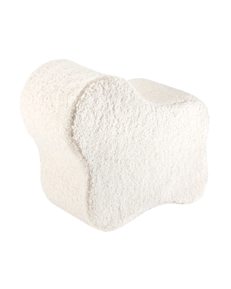 Wigiwama Cream White Cloud Pouffe
