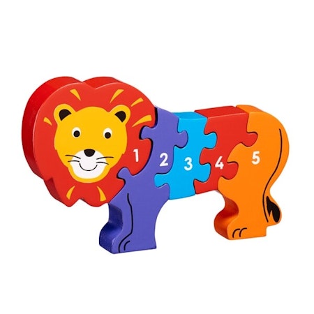 Pusseldjur Lejon 1-5