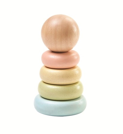 Stapeltorn pastell PlanToys
