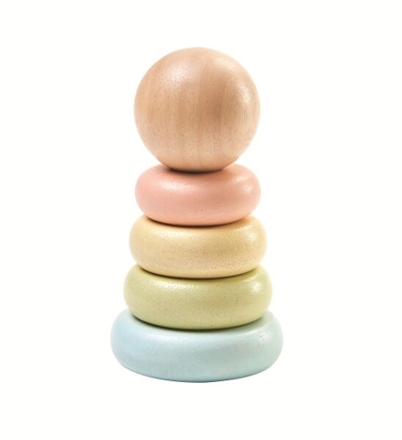 Stapeltorn pastell PlanToys