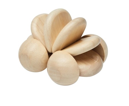 Plantoys Baby bil natural