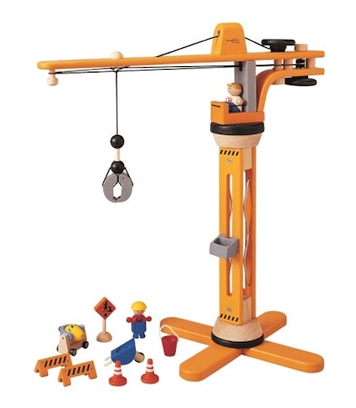 PlanToys Lyftkran