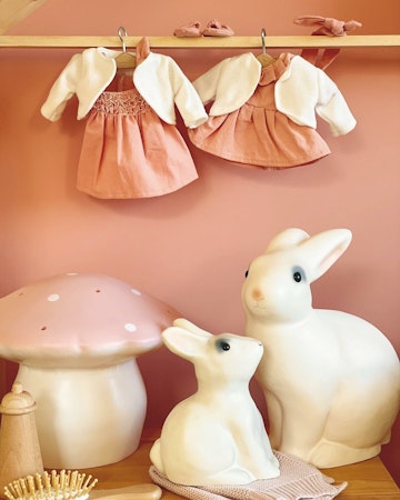 Svamplampa mellan puderrosa Egmont Toys