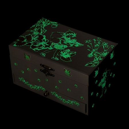 Smyckeskrin jordgubbe "glow in the dark"