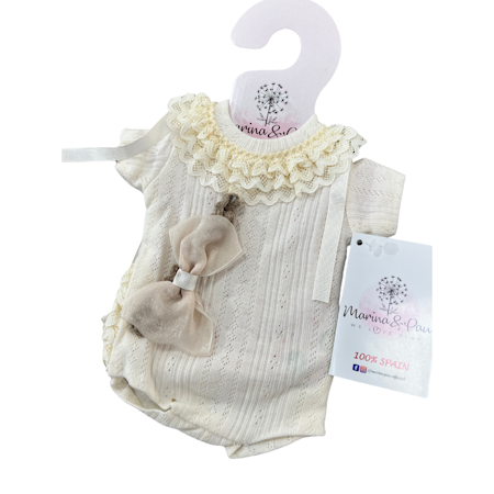 Marina & Pau Dockkläder tyll body 40cm