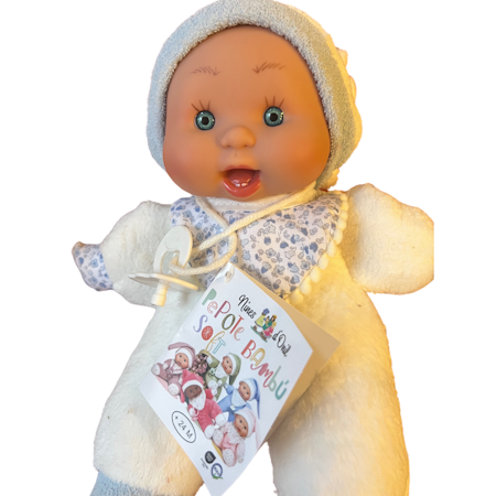Nines Pepote soft, Min första docka vit 26cm