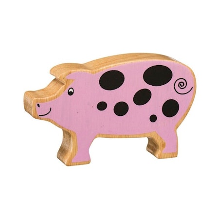 Lanka Kade Gris träfigur