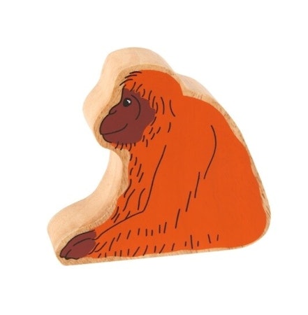 Lanka Kade Träfigur Orangutang
