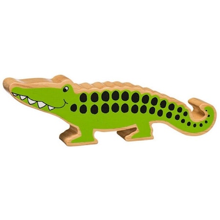 Lanka Kade Träfigur Krokodil
