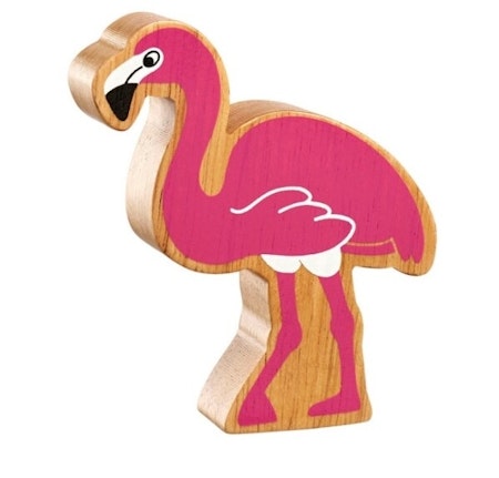 Lanka Kade Träfigur Flamingo