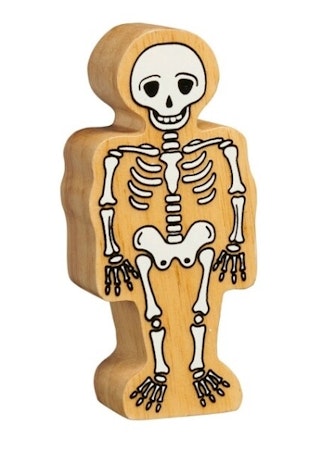 Lanka Kade Träfigur Skelett