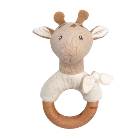 Skallra Leonie giraff - BIO cotton