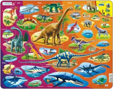 Dinosaurier 85-bitar - Larsen