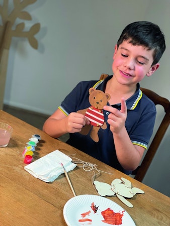 Egmont Toys DIY sprattelbjörn att måla