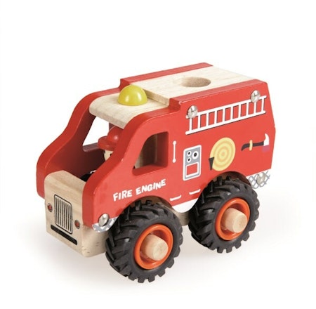 Egmont Toys Brandbil i trä