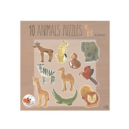 Egmont Toys Pussel 10 djur