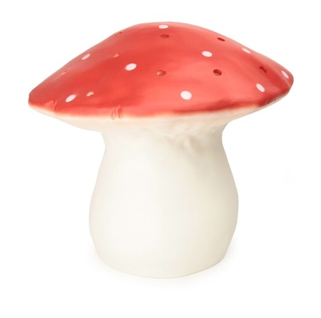 Svamplampa XL röd