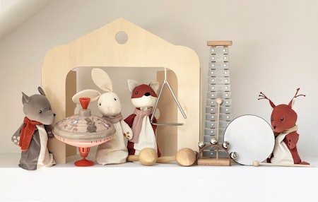 Egmont Toys Handdocka kanin