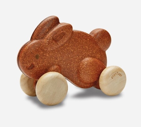 PUSH ALONG BUNNY BROWN