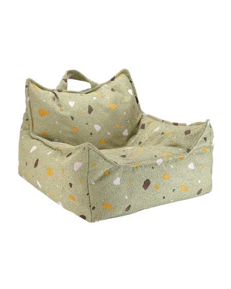 Wigiwama Terrazzo Moss Beanbag Chair
