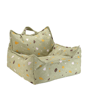 Wigiwama Terrazzo Moss Beanbag Chair