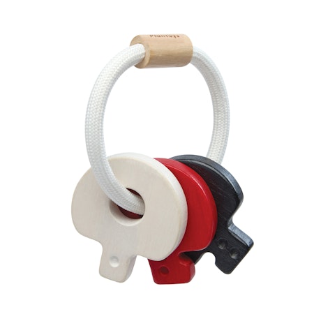 PlanToys Baby Key Rattle - High Contrast