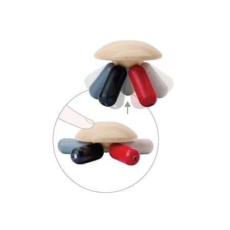 PlanToys Flexi Jellyfish - High Contrast