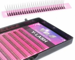 Bis Y-Lash 2D-lashes, C-curl 0,10mm