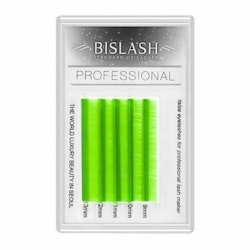Neon Green Lashes - Bislash Minitray