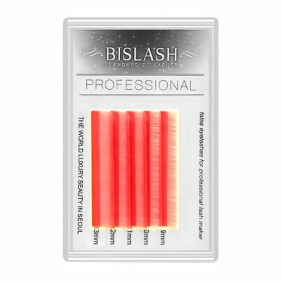 Neon Red Lashes - Bislash Minitray