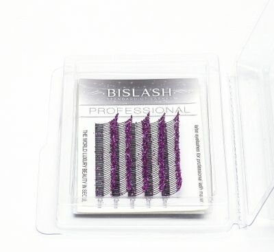 Glitter lashes - Purple