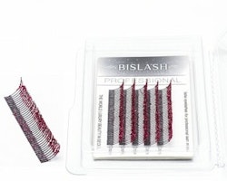 Glitter lashes - Red