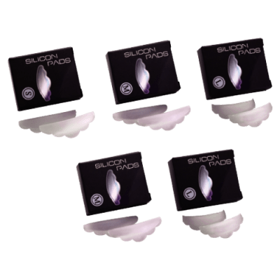Silikon-spolar (pads) för lash lift