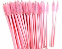 Mascara brush 50-pack - Light pink