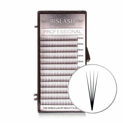 Bislash 4D-lashes, D-curl 0,07mm