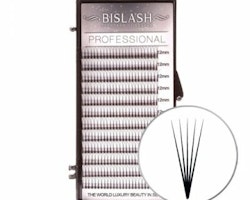 Bislash 5D-fransar, D-böj 0,07mm