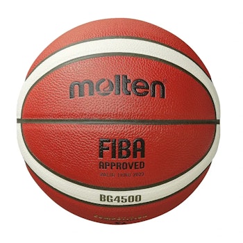 Basketboll | Molten  BG4500 | FIBA matchboll nivå 1 & 2 | stl 6, stl 7