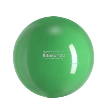 RG boll | Gymnic | 18 cm | Träningsboll | Grön | 420 gr