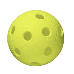 Innebandyboll | Crater Unihoc | IFF-godkänt  | Gul neon