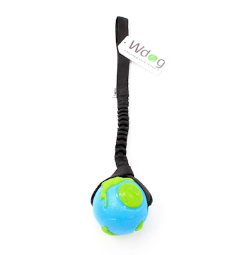 Belöningslek Wdog ORBEE-TUFF Planet - Avtagbar bungee