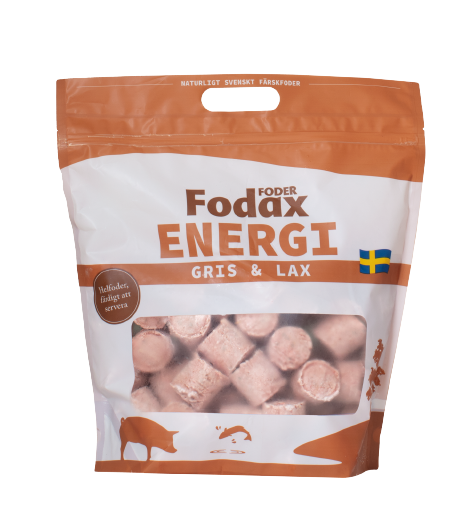 Fodax Energi - Gris och lax - KAMPANJ PRIS JAN UT