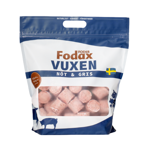 Fodax Vuxen -Nöt och gris - KAMPANJ PRIS JAN UT