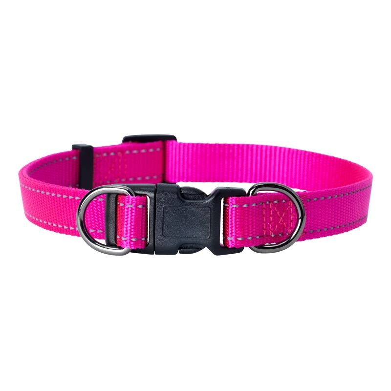 Ställbart valphalsband olika färger